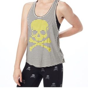 ▪️SoulCycle Striped Razor Back Tank ▪️